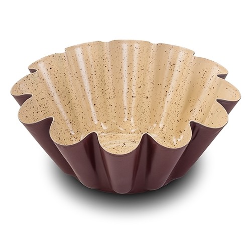 Tava cuptor invelis ceramic Flower Eco Friendly, Ø22,5xH8 cm