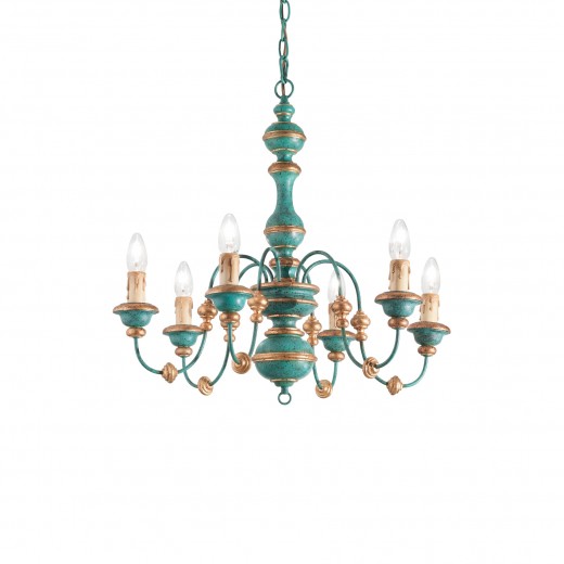 Candelabru Pisa SP6 Blue