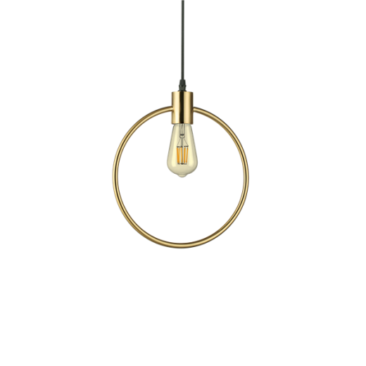 Lustra ABC SP1 Round Antique Brass