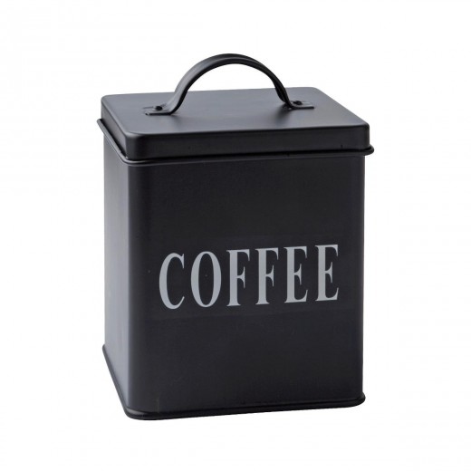 Cutie metalica Coffee, Black, 1,5 L, KJ, 232113