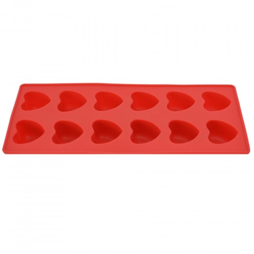 Forma de silicon pentru gheata 22,3 x 9,4 cm, Red, Dainty
