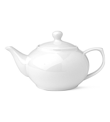 Set 6 Ceainice Cashmere Teapot Alb, Portelan, 750 ml