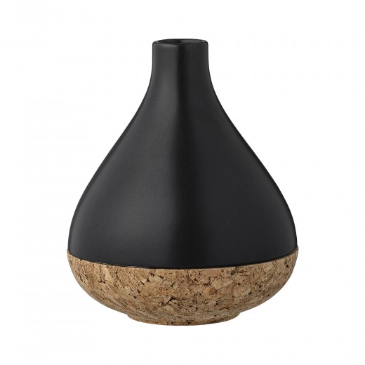 Vaza Black, Ceramica, Ø14,5xH17 cm