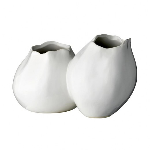 Vaza Alba, Ceramica, l12xL21xH13 cm