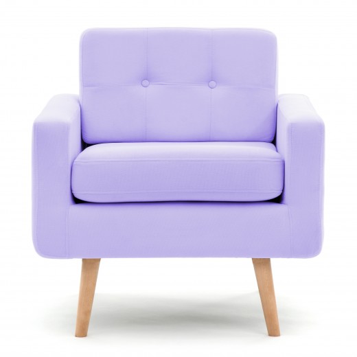 Fotoliu Ina Pastel Purple