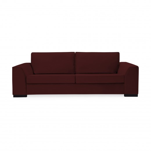 Canapea 3 locuri Bronson Burgundy Red