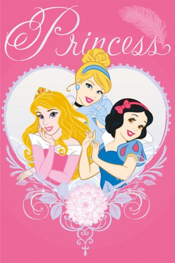 Covor Disney Kids Princess Diamond 51995, Imprimat Digital