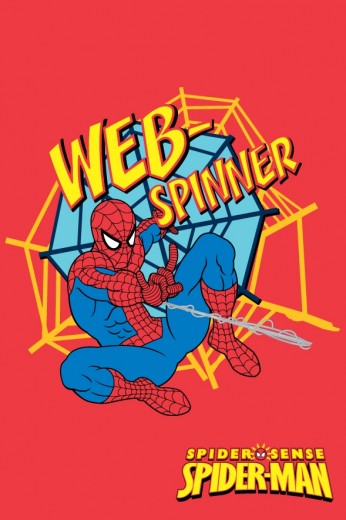 Covor Disney Kids Spider Man Web Spinner 88423, Imprimat Digital