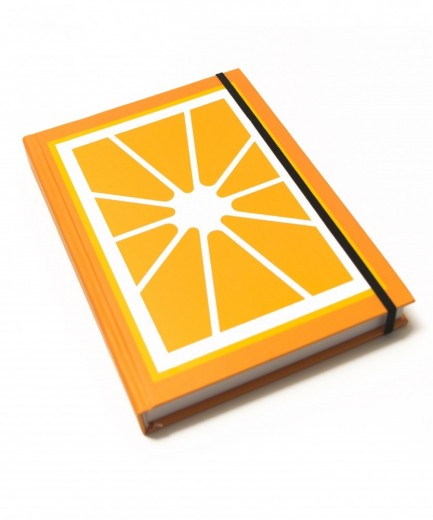 Agenda Orange, L14,5 x l21 cm