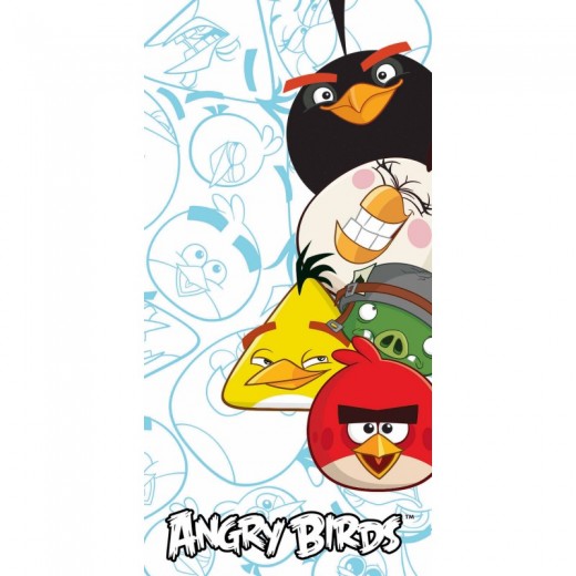 Prosop pentru copii Cotton Angry Birds AB-9001