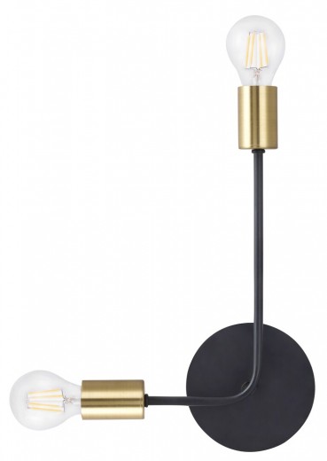 Aplica Lanny 2102 Negru / Auriu