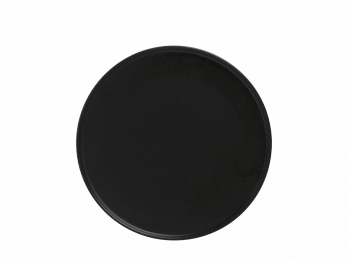 Set 4 farfurii desert Black, Caviar, 21 cm