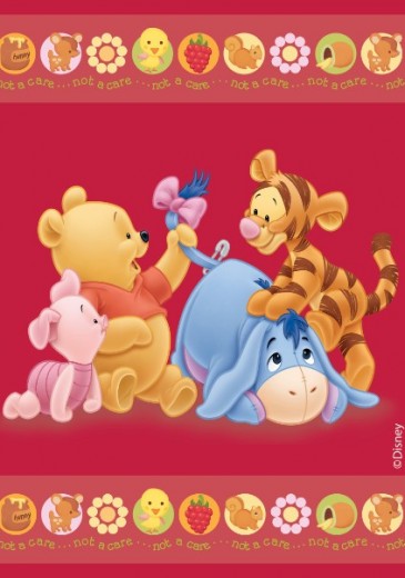 Covor Disney Kids Baby Pooh II 402, Imprimat Digital 