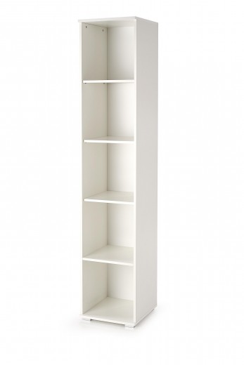 Biblioteca din pal Liamis SL-1 Alb, l40xA40xH200 cm