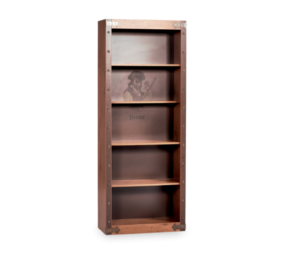 Biblioteca din pal, pentru copii, Pirate Maro, l71xA33xH183 cm