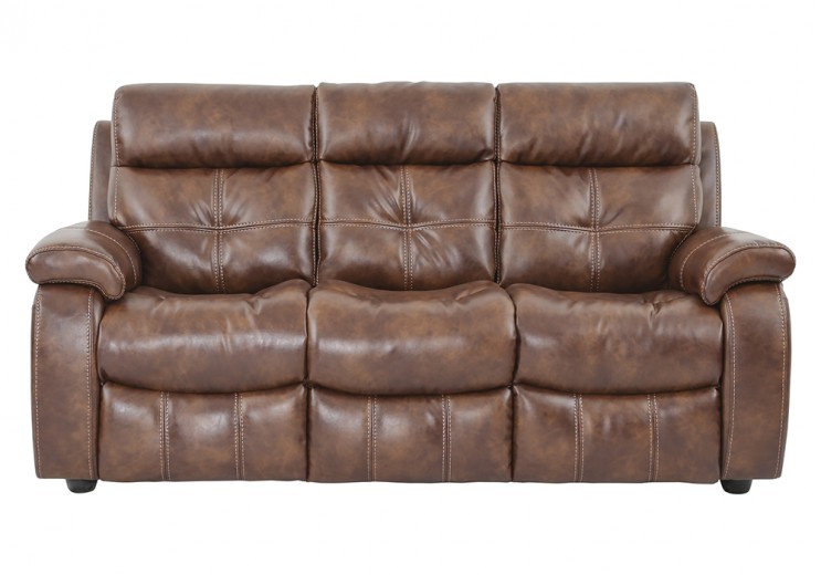 Canapea fixa 3 locuri Bellini Brown 