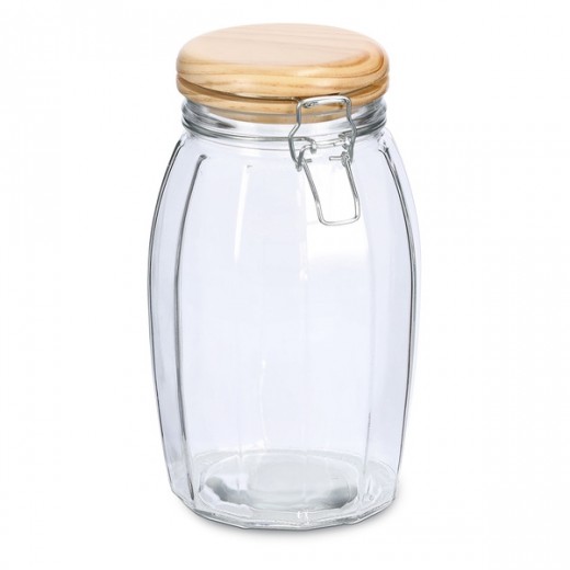 Borcan pentru depozitare cu capac, inchidere ermetica, Clip Closure Storage Tall, 1850 ml, Ø13,3xH23 cm
