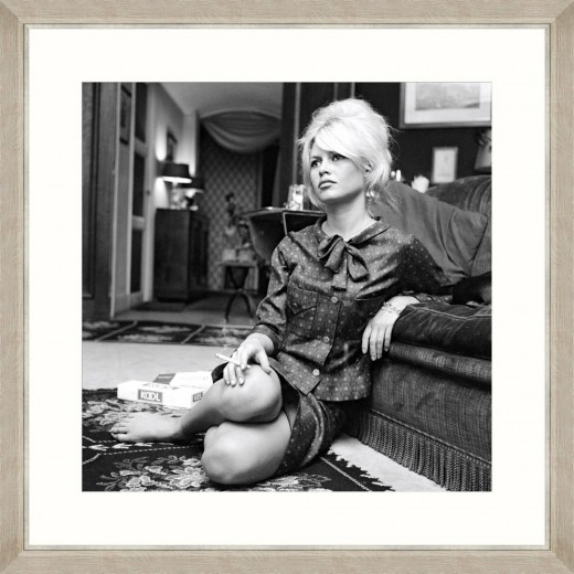 Tablou Framed Art Brigitte Bardot 
