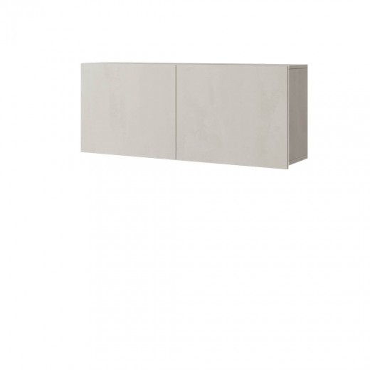 Cabinet suspendat din pal cu 2 usi, pentru copii si tineret, Teen Flex TF10 Small Gri, l110xA27xH45 cm