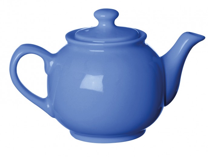 Ceainic din ceramica, 600 ml, Ø21xH12 cm, Trendy Albastru