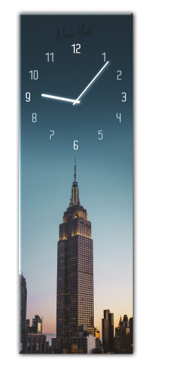 Ceas de perete Manhattan GC017, 20 x 60 cm