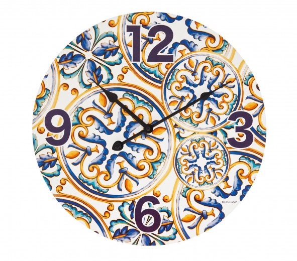Ceas de perete Medicea Multicolor, Ø40 cm
