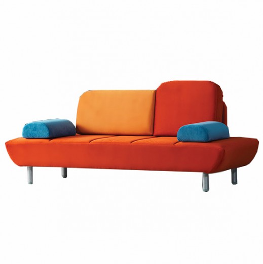 Canapea fixa 3 locuri Choopy Orange K2