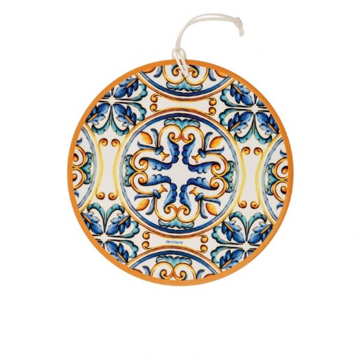 Suport pentru vase fierbinti, din ceramica si pluta, Medicea Multicolor Sughero, Ø20 cm