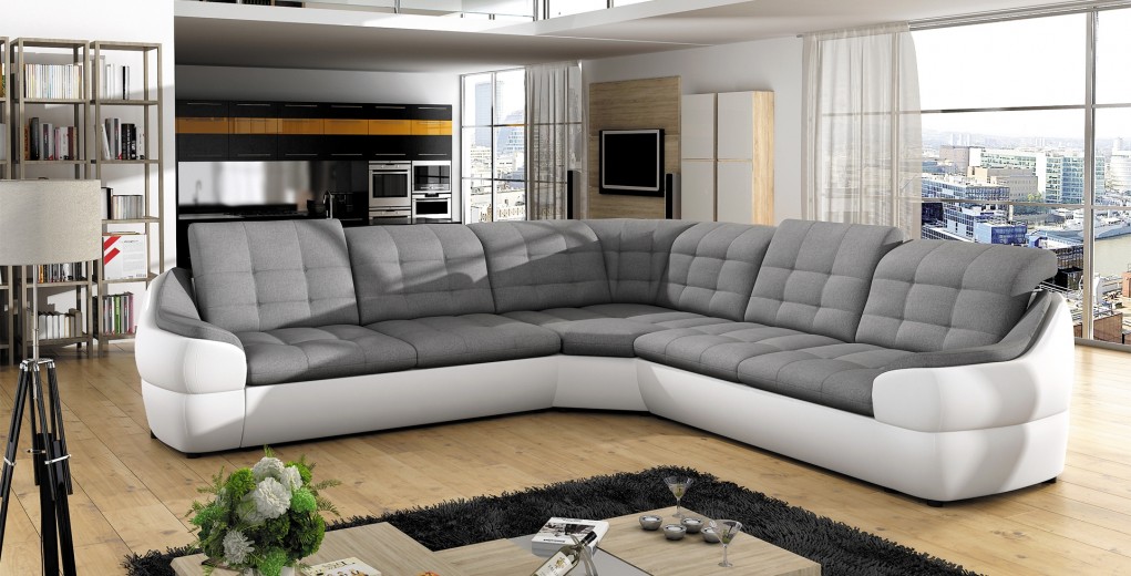 Coltar fix cu spatar Relax Infinity L, L310xA310xH86 cm