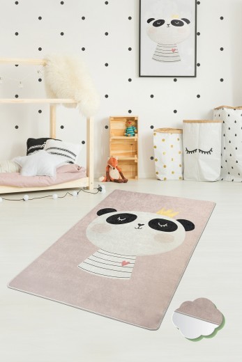 Covor pentru copii King Panda Multicolor