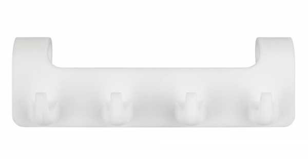 Cuier pentru calorifer baie, din plastic, Radiator Hook Alb, l19,7xA6,2xH6 cm