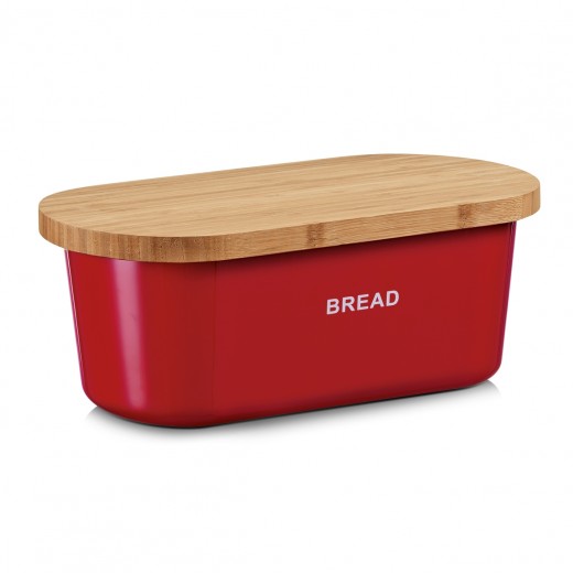 Cutie pentru paine Bread, din melamina si bambus, l36xA20xH14,5 cm
