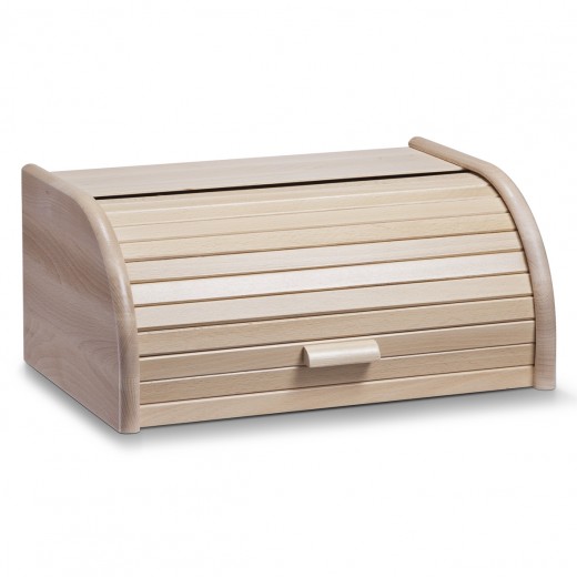 Cutie pentru paine, din lemn de fag, Natural, l40xA28xH18 cm