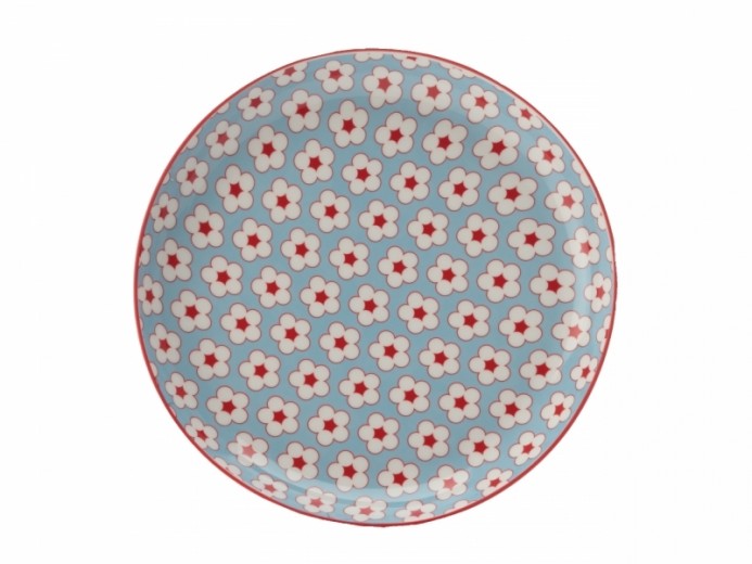 Farfurie aperitiv Light Blue, Cotton Bud, 23 cm