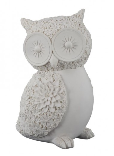 Decoratiune Big Owl, H 13 cm