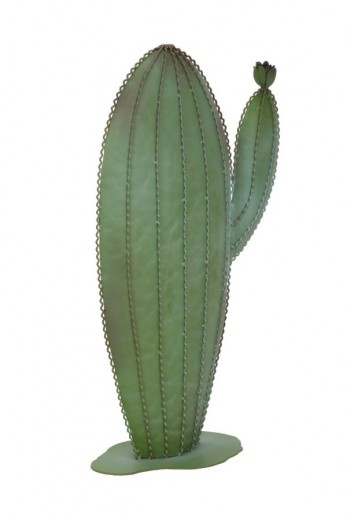Decoratiune metalica Cactus Big Verde, l36,5xA18xH62 cm
