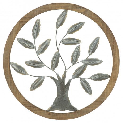 Decoratiune de perete Life Tree II, Ø 59  cm