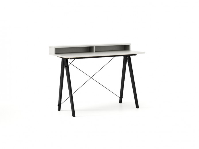 Masa de birou Desk Slim Black White II, L120xl50xh85 cm