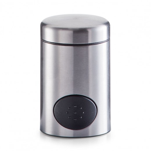 Dispenser pentru indulcitor Push, din inox, Ø 5xH8,5 cm