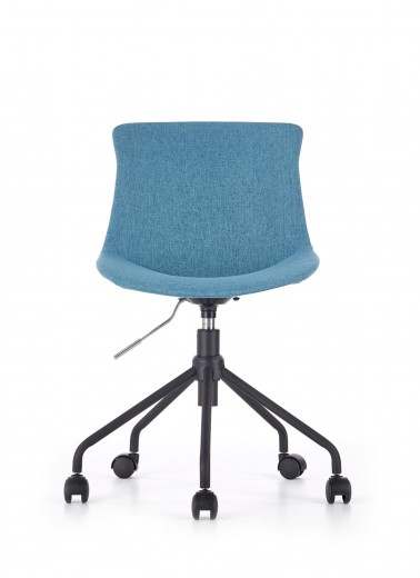 Scaun de birou pentru copii Dobby Turquoise, l48xA54xH86-92 cm