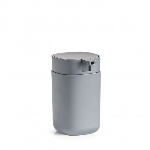 Dozator pentru sapun din plastic, Wellness Antracit, Ø7,3xH12,1 cm