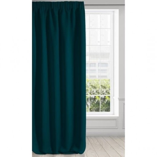 Draperie Parisa Blackout Petrol, 135 x 270 cm, 1 bucata