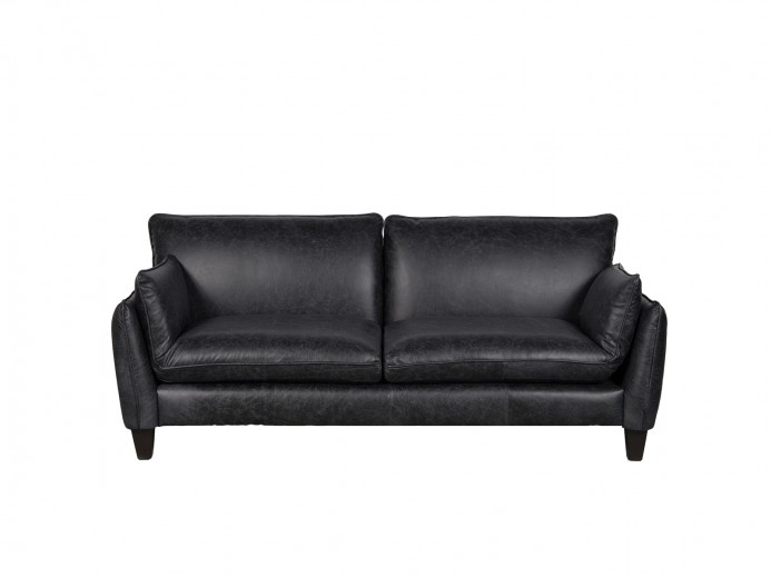 Canapea fixa 3 locuri Carlton Vintage Black 