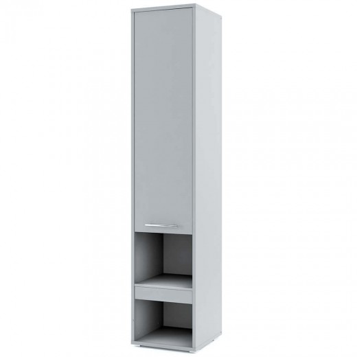 Dulap inalt cu 1 usa si 1 sertar, BC07 Gri Mat, l45xA46xH217 cm