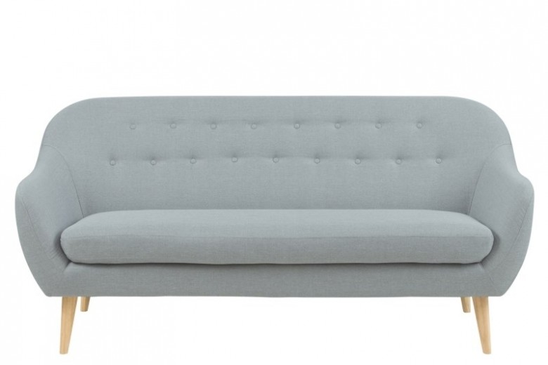 Canapea 3 locuri Elly Light Grey