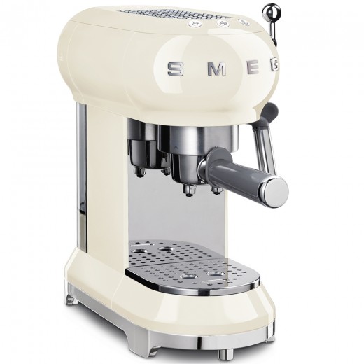 Espressor Cafea ECF01CREU, Crem, Retro 50, SMEG