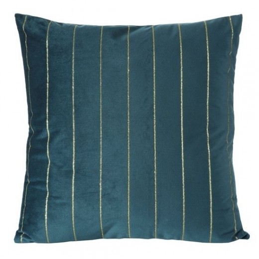 Fata perna decorativa Nite Velvet Petrol, 45 x 45 cm