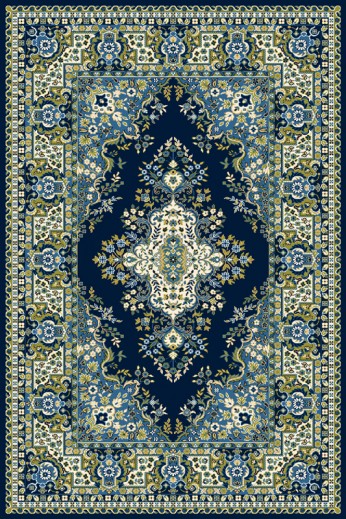 Covor Fatima S Navy Blue, Wilton