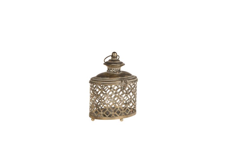 Felinar oval Atmosphere Antique Gold, Small