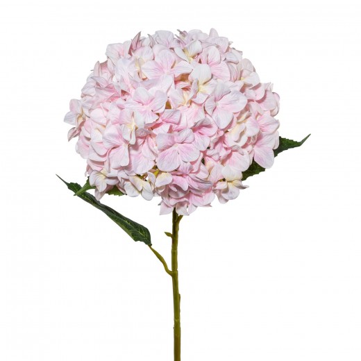 Fir floare artificiala, Hydrangea XXL Roz deschis, H111 cm